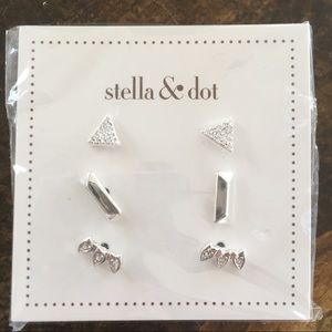 Stella & Dot Earrings Set- NEW